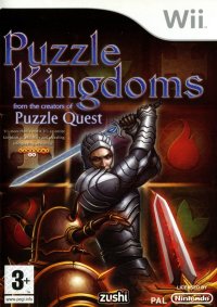 Puzzle Kingdoms PAL Wii  box art